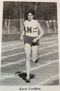 Karen Von Berg running